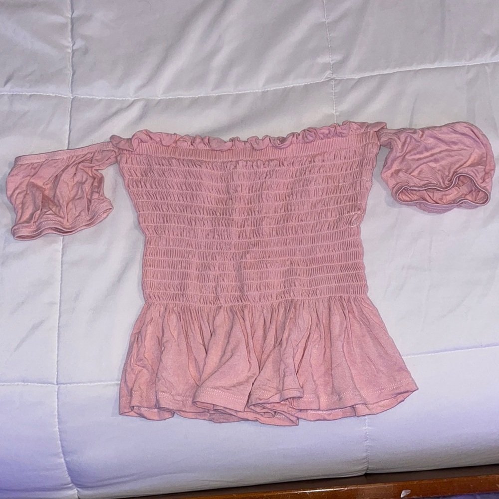 pretty pink tube top !!!
